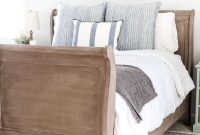 How to Paint and Refresh a Weathered Wood Bed