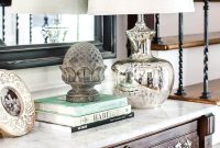 Marble Stain Removal and Foyer Chest Makeover