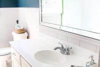 How to Paint a Bathroom Sink Countertop