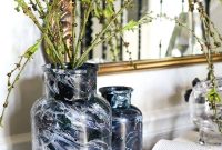 Create DIY Marbled Vases for Your Halloween Entryway