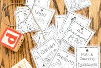 Printable Toy Labels for Playroom Storage