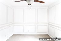 DIY Picture Frame Molding Wall Trim Installation Guide