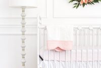 White Floral Baby Nursery Makeover: Before and After Reveal
