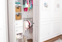 Nursery Closet Makeover Reveal with Free Printable Dividers