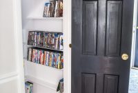 Build a DIY DVD Closet for Compact Media Storage