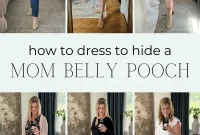 10 Outfit Tips to Hide Postpartum Belly