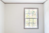 How to Update Gray Trim in a Guest Bedroom