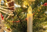 DIY Antique-Style Christmas Tree Candles