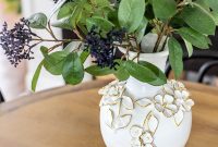 How to Transform a Knockoff Painted Ceramic Bloom Vase