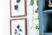 How to Create Silhouette Leaf Art with Paint