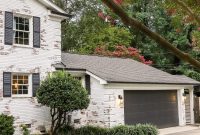 Garage Exterior Makeover and Outdoor Lighting Upgrades