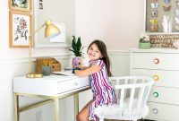 Olivia’s Homework Desk Setup for Back-to-School