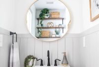California Casual Powder Room Makeover: Before and After