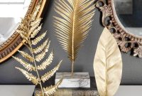DIY Gold Leaf Sculpture: Designer Dupe for Less
