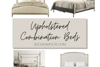 Upholstered Convertible Beds with Sofa, Trundle and Storage