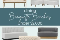 Stylish Banquette Bench Seating Ideas for Every Budget