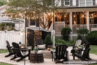 How to Hang Outdoor String Lights Anywhere in Your Backyard