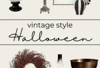 30 Elegant Vintage Halloween Decor Ideas and Must-Haves