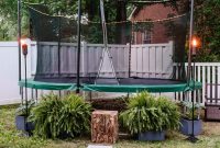 8 Side Yard Play Area Ideas and Trampoline Decor Tips