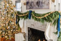DIY Christmas Mantel Garland Ideas to Transform Your Fireplace