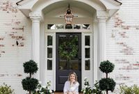Charleston Style Colonial Front Door Makeover Before and After