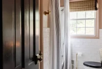 How to Hang an Extra-Long Shower Curtain Properly