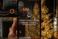Christmas Glow Lightroom Preset for Holiday Photos