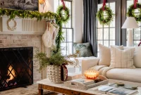 Modern Colonial Christmas Home Tour 2024: Holiday Decor Ideas