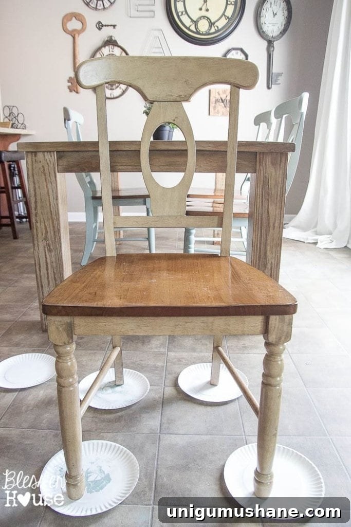 DIY Makeover for Distressed Duck Egg Dining Chairs 3 duck-egg-blue-distressed-dining-chairs (2 of 14)