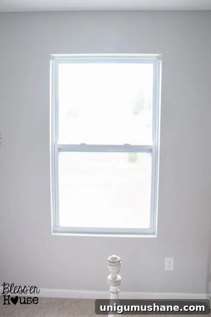 DIY Window Trim: Install Molding Without Miter Cuts 3 window before without trim