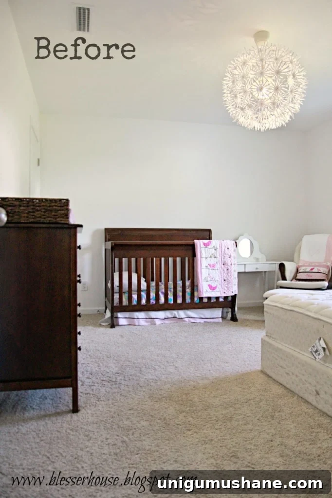 Ballerina-Themed Girl's Bedroom Makeover Reveal 3 Ballerina Girl Bedroom Makeover Reveal | Bless'er House - Such a sweet space on a budget!