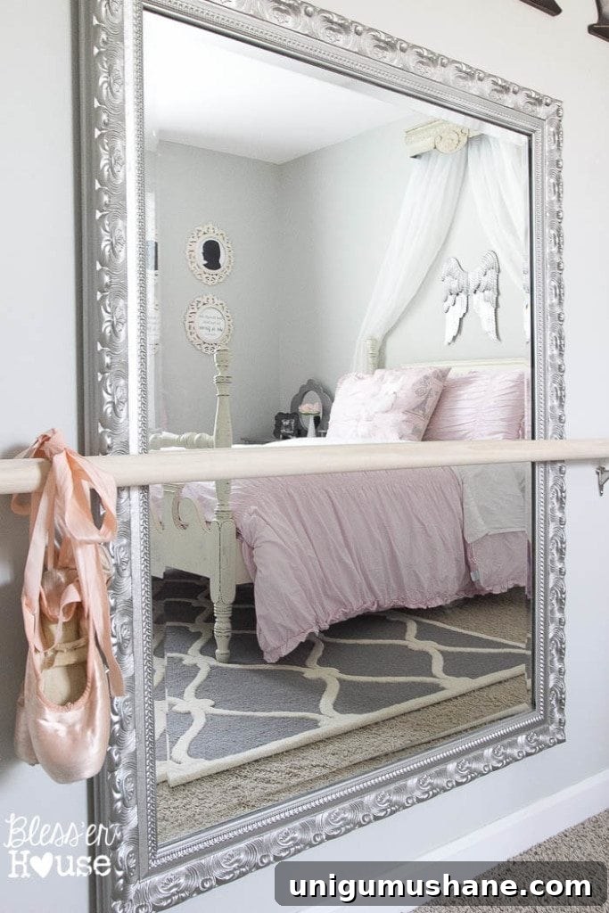 Ballerina-Themed Girl's Bedroom Makeover Reveal 32 Ballerina Girl Bedroom Makeover Reveal | Bless'er House - Such a sweet space on a budget!