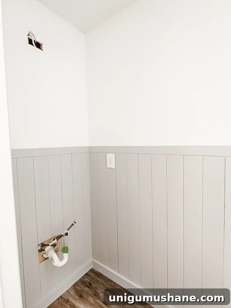Affordable DIY Board and Batten: Step-by-Step Wall Tutorial 26 vertical shiplap wainscoting