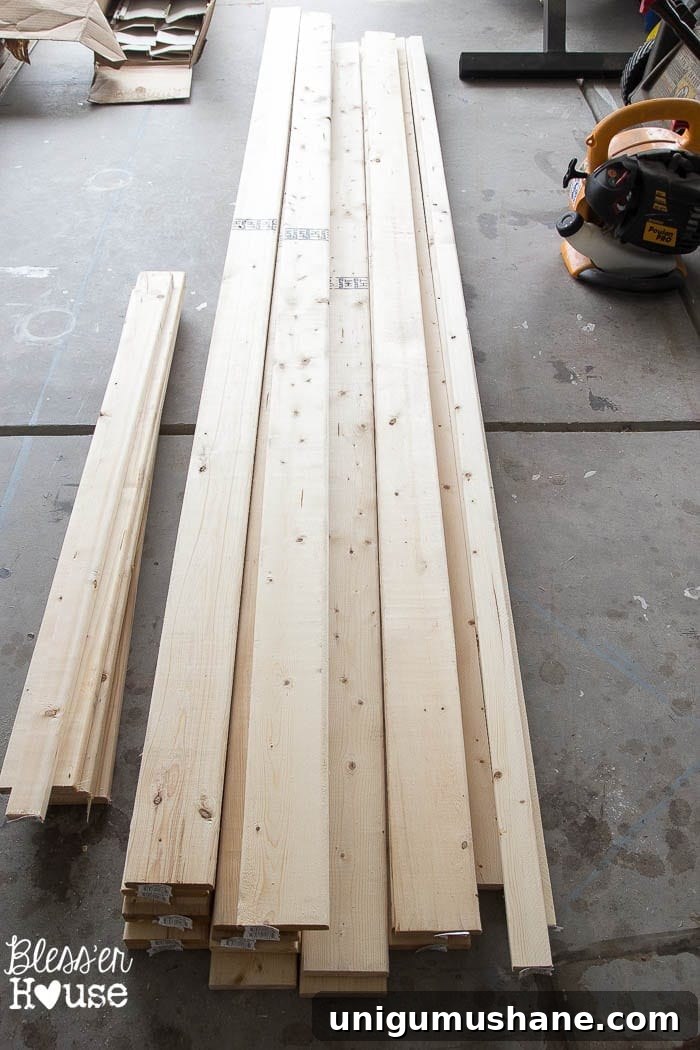 Affordable DIY Board and Batten: Step-by-Step Wall Tutorial 5 pine furring strips