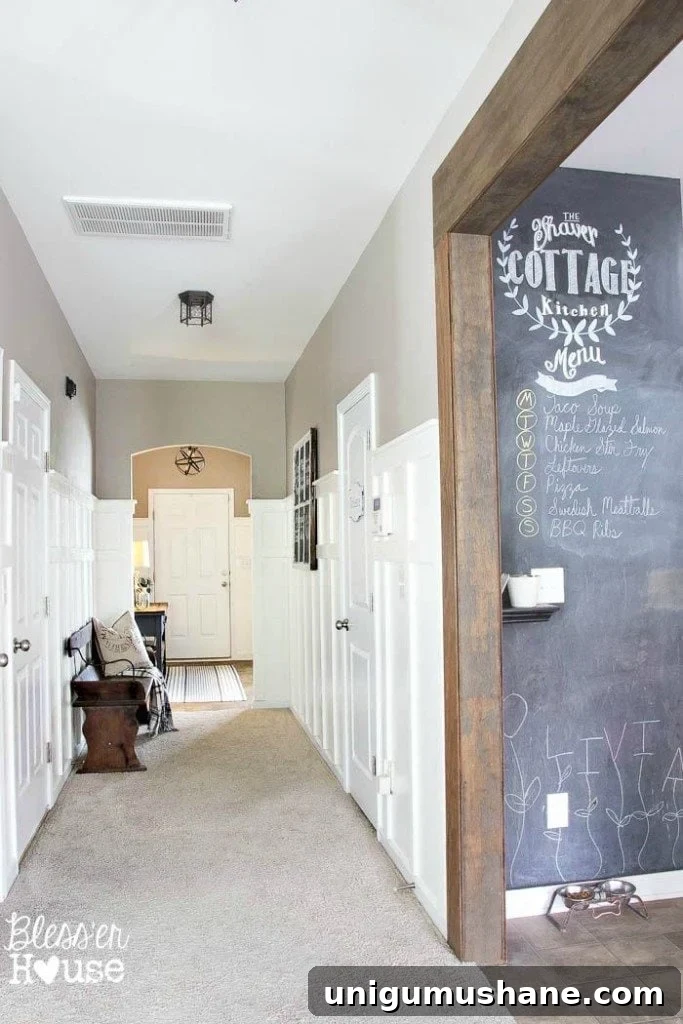 DIY Board and Batten Reveal with Glidden Paint Review 12 DIY Board and Batten for Under $100 | Bless'er House