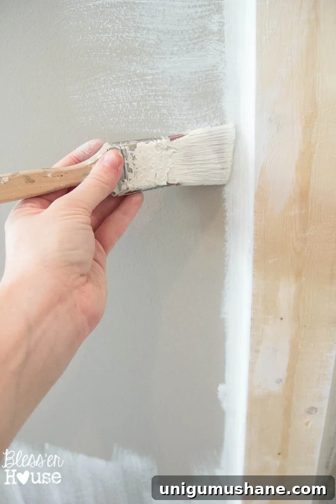DIY Board and Batten Reveal with Glidden Paint Review 7 DIY Board and Batten for Under $100 | Bless'er House