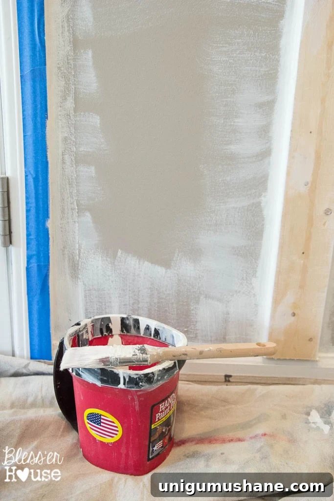 DIY Board and Batten Reveal with Glidden Paint Review 8 DIY Board and Batten for Under $100 | Bless'er House