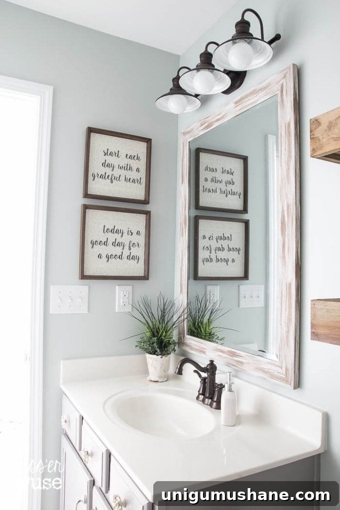 Turn Recycled Art into Typography Signs 10 DIY Typography Signs from Cast-Off Art | Bless'er House