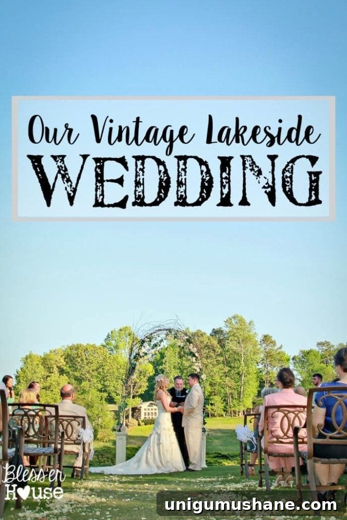 Vintage Lakeside Wedding: How It All Began 2 Our Vintage Lakeside Wedding