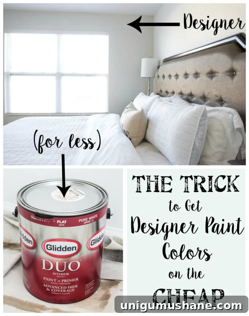 Get Designer Paint Colors for Less 2 The Trick to Get Designer Paint Colors on the Cheap | blesserhouse.com
