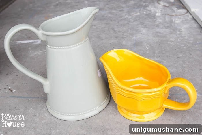 How to Make Thrift Store Finds Look Like Ironstone 3 How to Fake Ironstone from Thrift Store Finds | blesserhouse.com