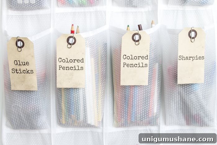 How to Organize a Craft Closet Like a Rockstar | blesserhouse.com
