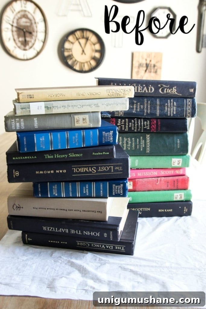 DIY French-Style Books Inspired by Restoration Hardware 3 DIY Restoration Hardware French Mute Books | blesserhouse.com