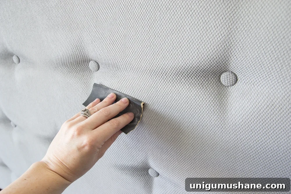 How to Paint Upholstery: Beginner's Step-by-Step Guide 6 Beginner's Guide to Painting Upholstery | blesserhouse.com A simple tutorial for painting fabric furniture- This is so easy! Way better than upholstering furniture from scratch.