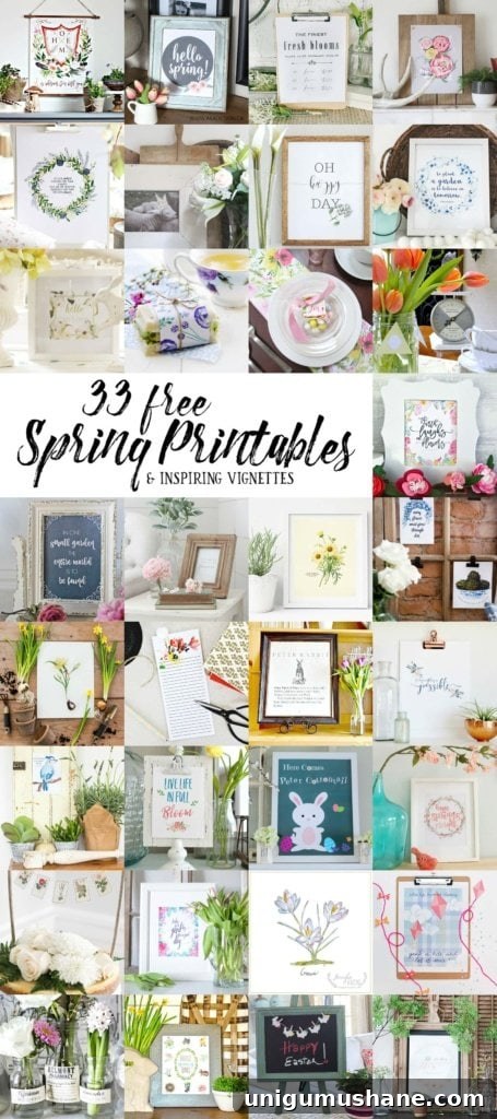 Spring Apothecary Jar Labels Printable + 33 Free Spring Printables | blesserhouse.com - These are so cute! Stick them on any glass bottles and they're instant vintage farmhouse decor!