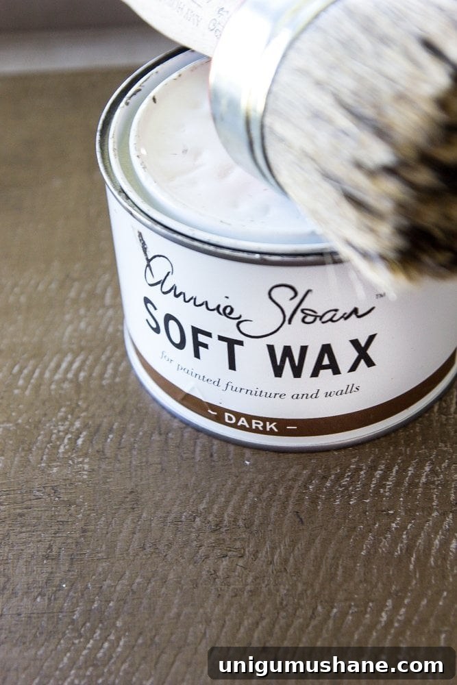 How to Paint Weathered Wood for a Distressed Finish 5 How to Create a Weathered Wood Look With Paint | blesserhouse.com - Quick and easy way to get a Restoration Hardware inspired look!