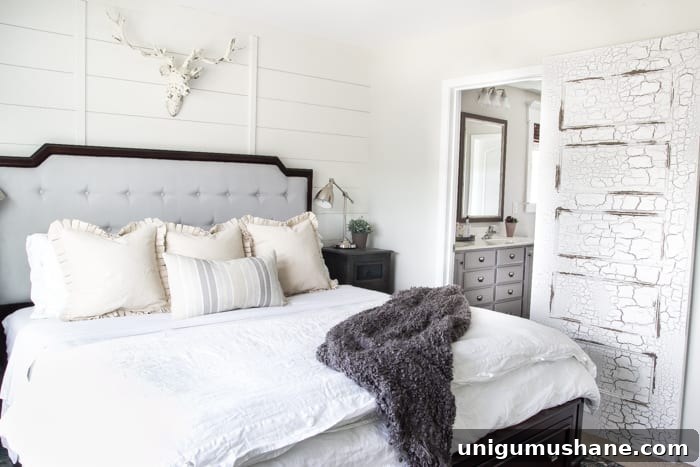 How to Distress Hollow Core Doors for a Rustic Look 9 How to Distress Hollow Core Doors to Get a Chippy Paint Finish | blesserhouse.com