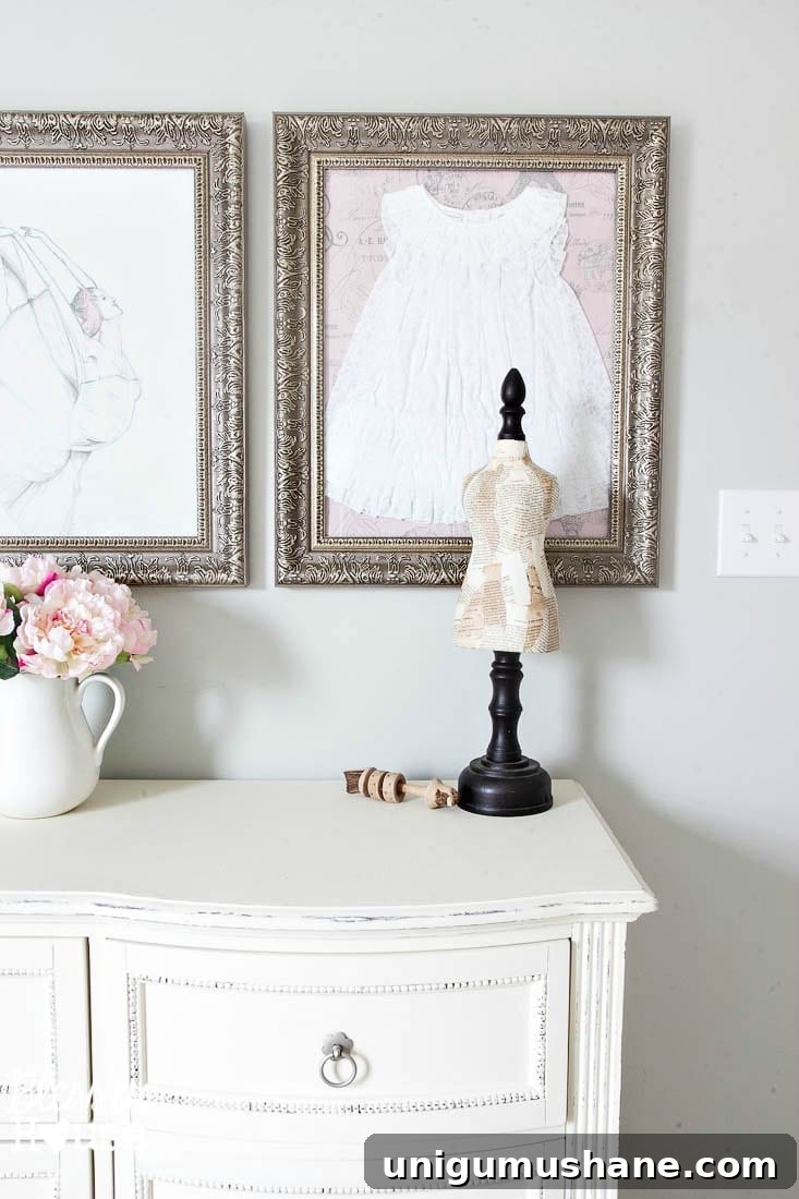 18 Affordable DIY Wall Decor Ideas to Transform Any Room 5 framing baby clothes as DIY wall decor ideas in a nursery