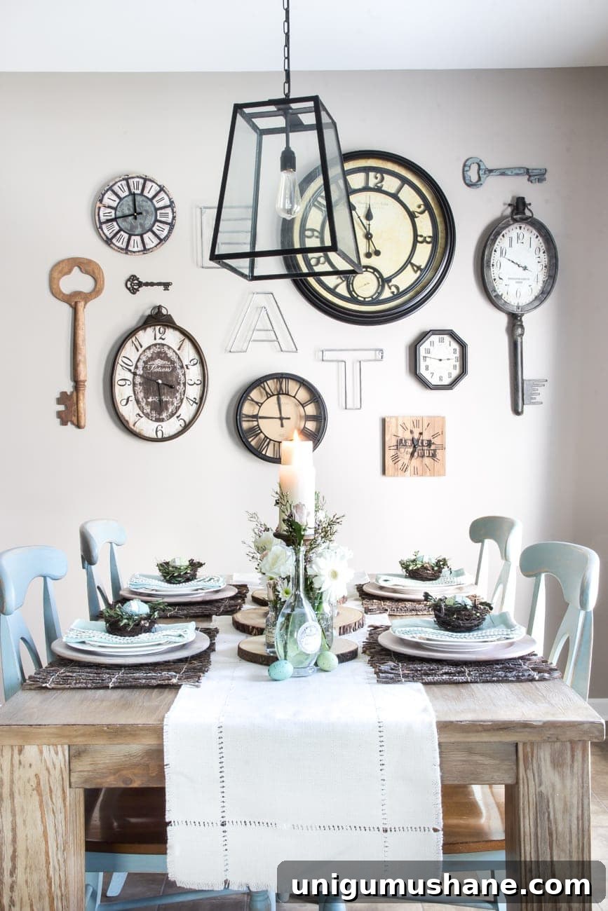 18 Affordable DIY Wall Decor Ideas to Transform Any Room 8 clocks turned into a gallery wall for diy wall decor