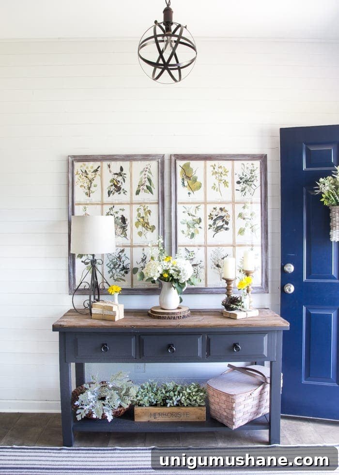 Summer Home Tour 2016: Coastal Decor and Styling Ideas 8 Summer Home Tour 2016 with Country Living Magazine | blesserhouse.com